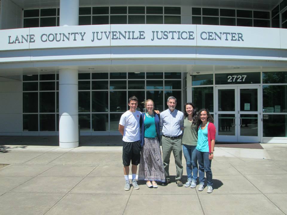 CGO students mentor and teach at-risk youth in the Lane County Juvenile Justice Center